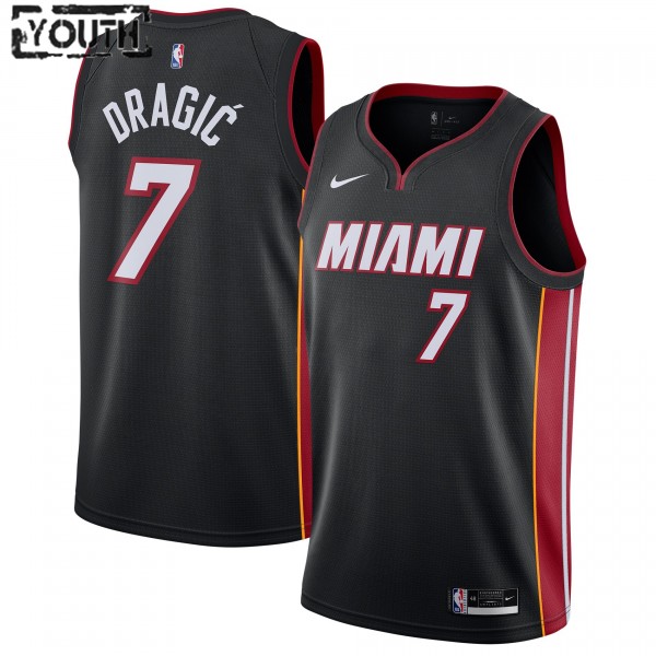 Miami Heat Trikot Goran Dragic 7 2020-2021 Nike Icon Edition Swingman - Kinder